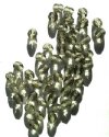 50 6mm Faceted Black Diamond Beads